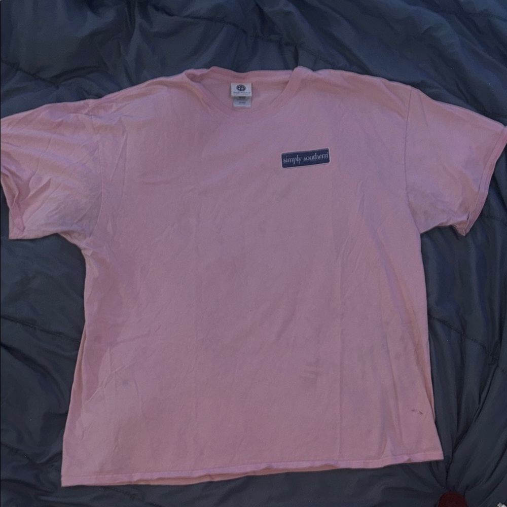 Simply Southern Pink Short Sleeve Tee
